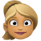 Femme: Peau Moyenne, Cheveux Blonds