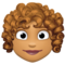 Femme: Peau Moyenne, Cheveux Bouclés