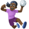 Handballeuse: Peau Foncée