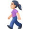Femme Qui Marche: Peau Claire