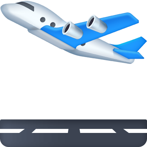 Avião Decolando