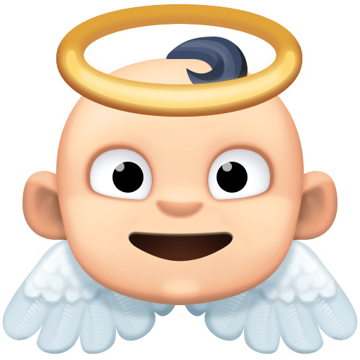 Bebê Anjo: Tom de Pele Claro