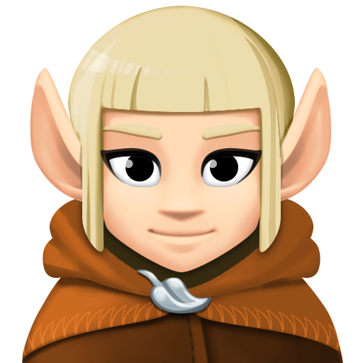 Elfo: Tom de Pele Claro