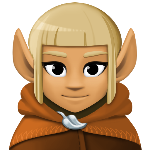 Elfo: Tom de Pele Médio
