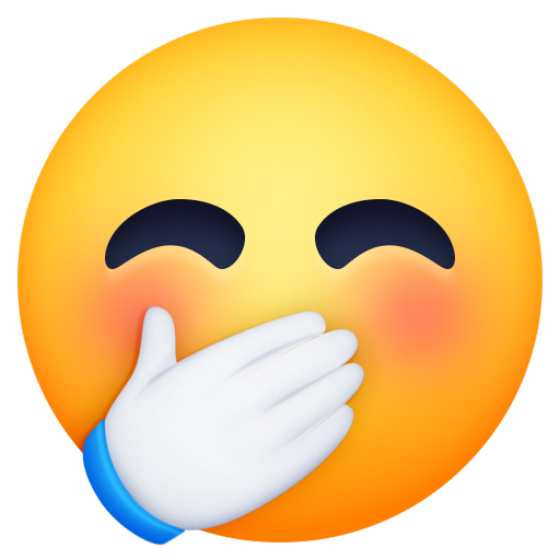 Face with Hand Over Mouth