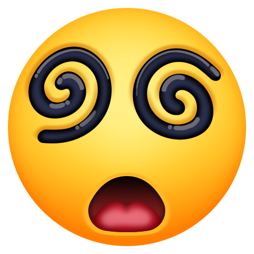 Rosto Com Olhos Em Espiral