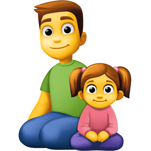 Família: Homem, Menina