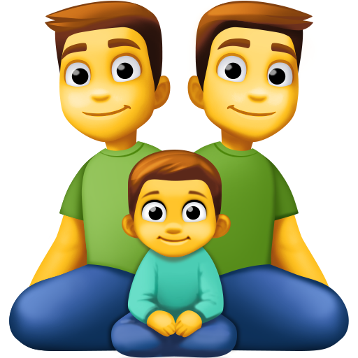 Família: Homem, Homem, Menino