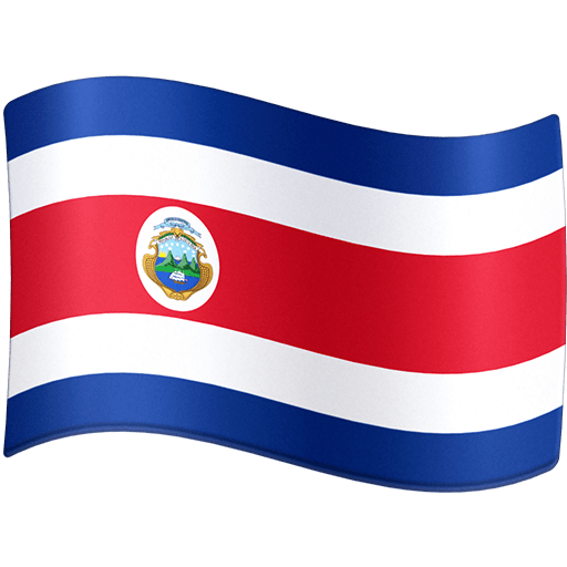 Bandeira: Costa Rica