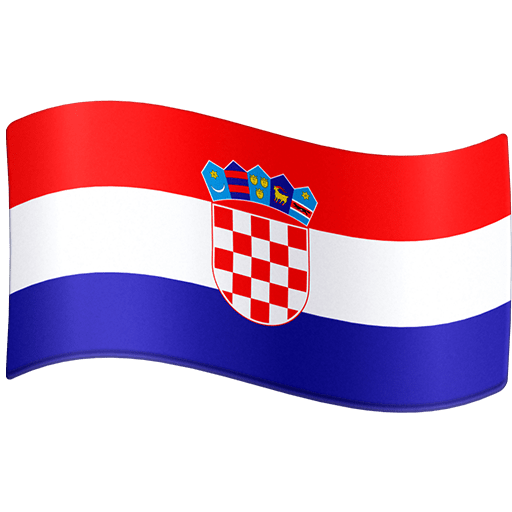 Bandeira: Croácia