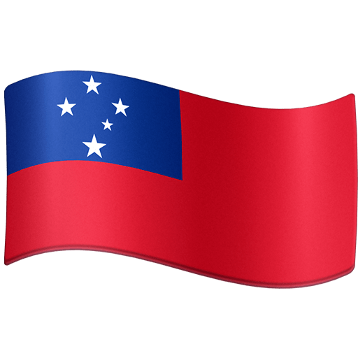 Bandeira: Samoa