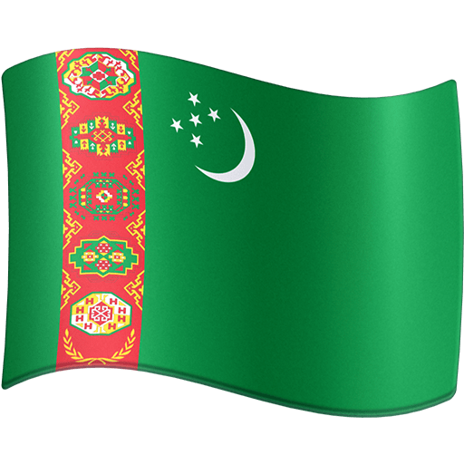 Bandeira: Turcomenistão