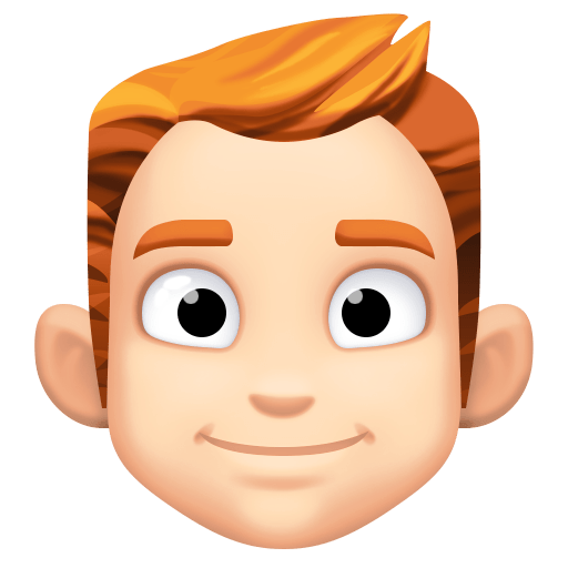 Homem: Tom de Pele Claro, Cabelo Ruivo