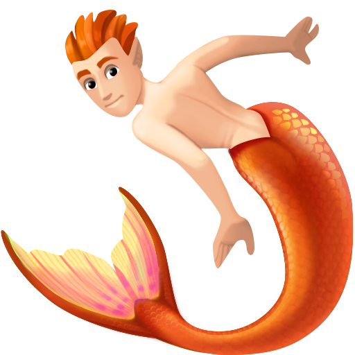 Pessoa Sereia: Tom de Pele Claro