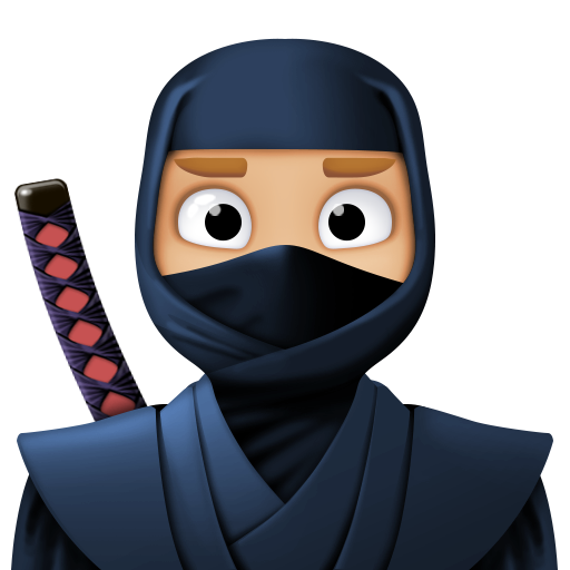 Ninja: Tom de Pele Médio-Claro