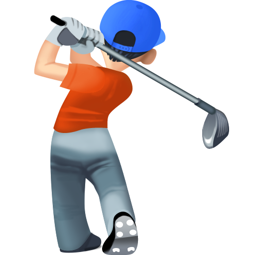 Golfista: Tom de Pele Claro