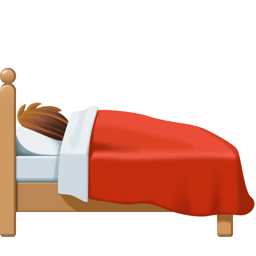 Pessoa Deitada Na Cama: Tom de Pele Médio-Claro