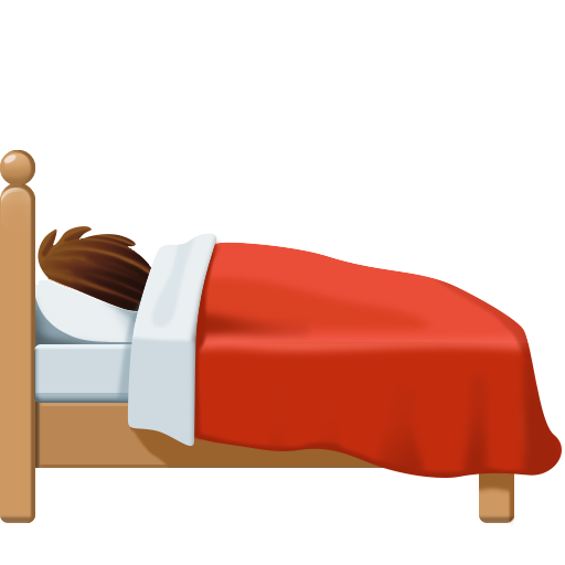 Pessoa Deitada Na Cama: Tom de Pele Médio