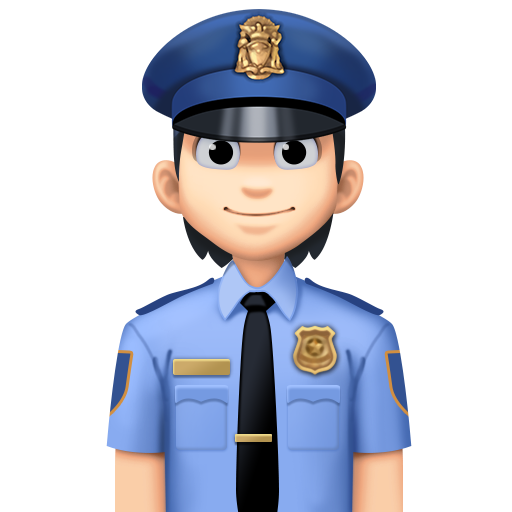 Policial: Tom de Pele Claro