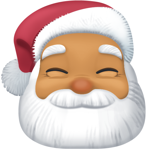 Papai Noel: Tom de Pele Médio