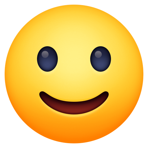 Rosto Levemente Sorridente