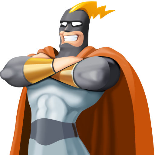Super-Herói: Tom de Pele Claro