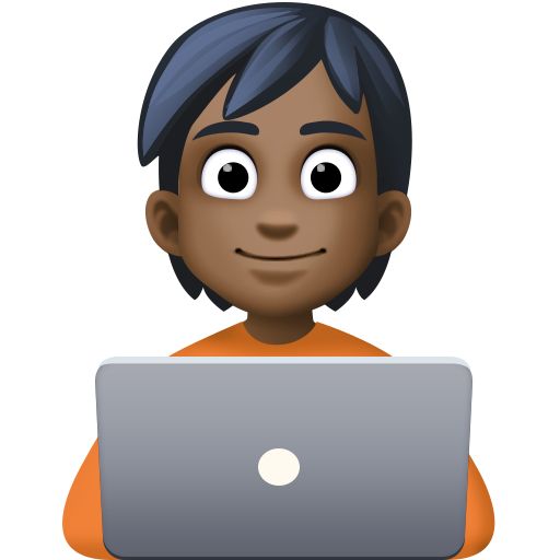 Programador: Tom de Pele Escuro