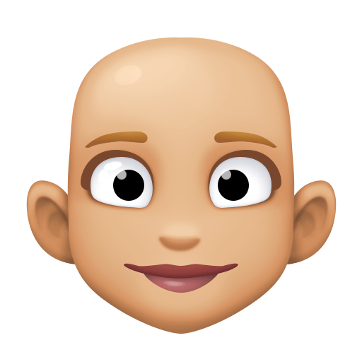 Mulher: Tom de Pele Médio-Claro, Careca