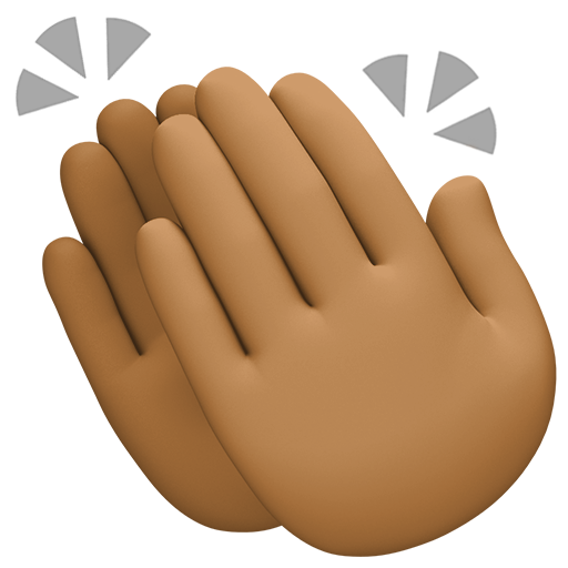 Оплески: темний тон шкіри для Facebook 15.0