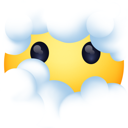 Обличчя в хмарах для Facebook 15.0