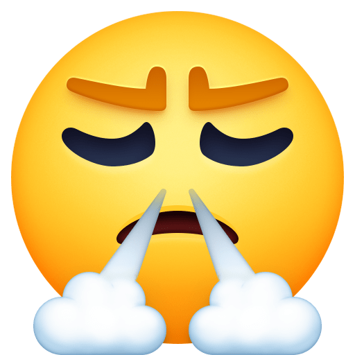 С паром из носа для Facebook 15.0