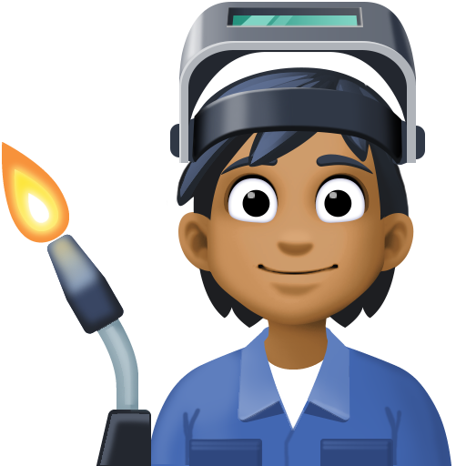 Робочий: темний тон шкіри для Facebook 15.0