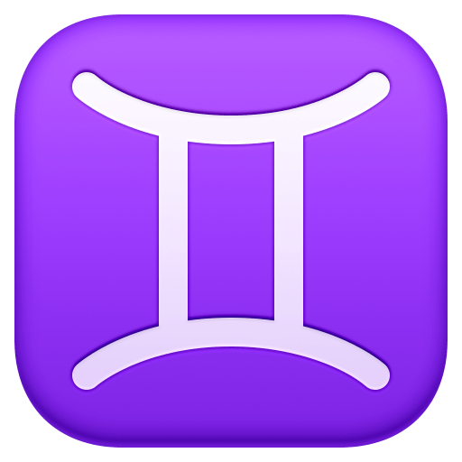 Знак зодиака Близнецы для Facebook 15.0