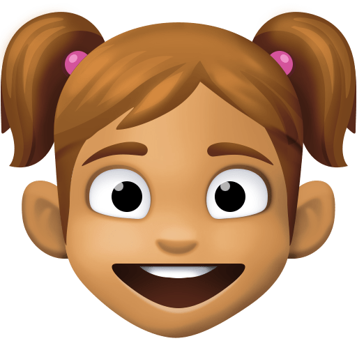 Девочка: средний тон кожи для Facebook 15.0