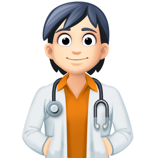 Медицинский работник: очень светлый тон кожи для Facebook 15.0