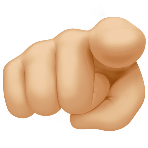 Вказівний палець на себе: світлий тон шкіри для Facebook 15.0