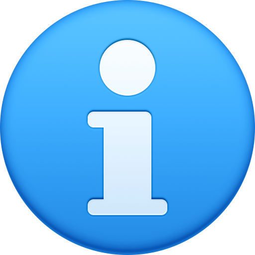 Значок информации для Facebook 15.0