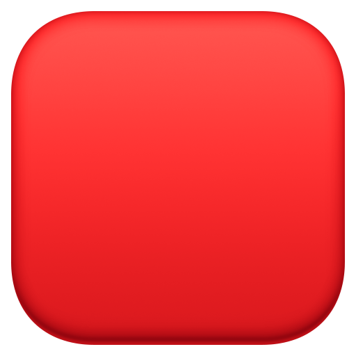 Червоний квадрат для Facebook 15.0