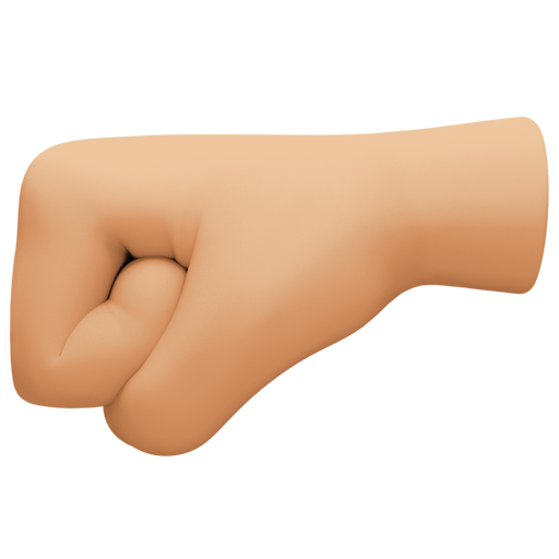 Кулак вліво: світлий тон шкіри для Facebook 15.0