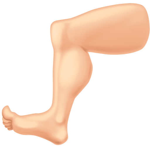 Нога: найсвітліший тон шкіри для Facebook 15.0