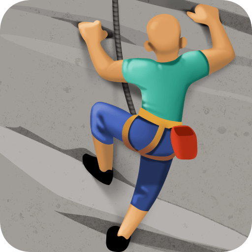 Чоловік піднімається по скелі: середній тон шкіри для Facebook 15.0