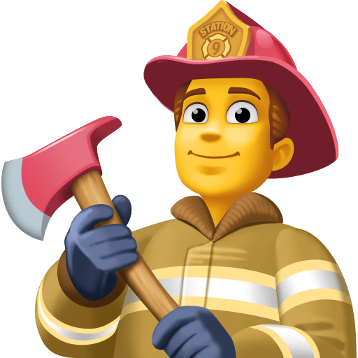 Чоловік-пожежник для Facebook 15.0