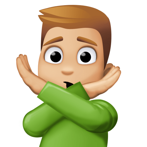 Мужчина против: светлый тон кожи для Facebook 15.0