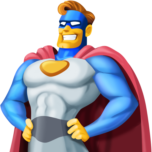 Чоловік-супергерой для Facebook 15.0