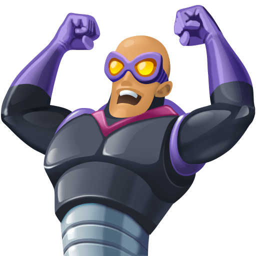 Чоловік-суперлиходій: середній тон шкіри для Facebook 15.0