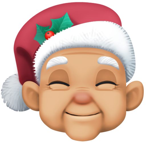 Санта: світлий тон шкіри для Facebook 15.0