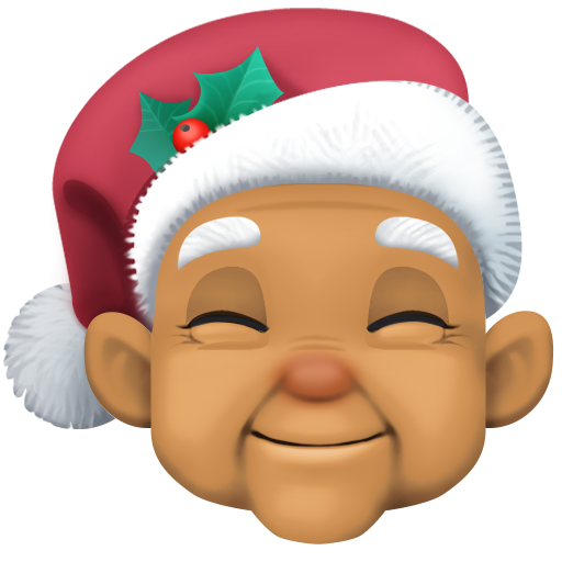 Санта: средний тон кожи для Facebook 15.0