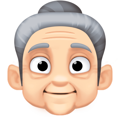 Літня жінка: дуже світлий тон шкіри для Facebook 15.0