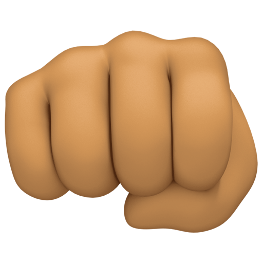 Кулак: середній тон шкіри для Facebook 15.0