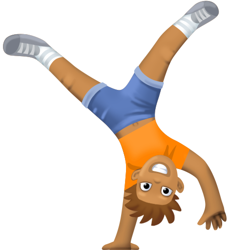 Акробатический трюк: средний тон кожи для Facebook 15.0